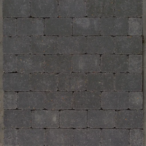 Herregårdssten med rumlet kant 1/2 sten koks 14x10,5x7 cm