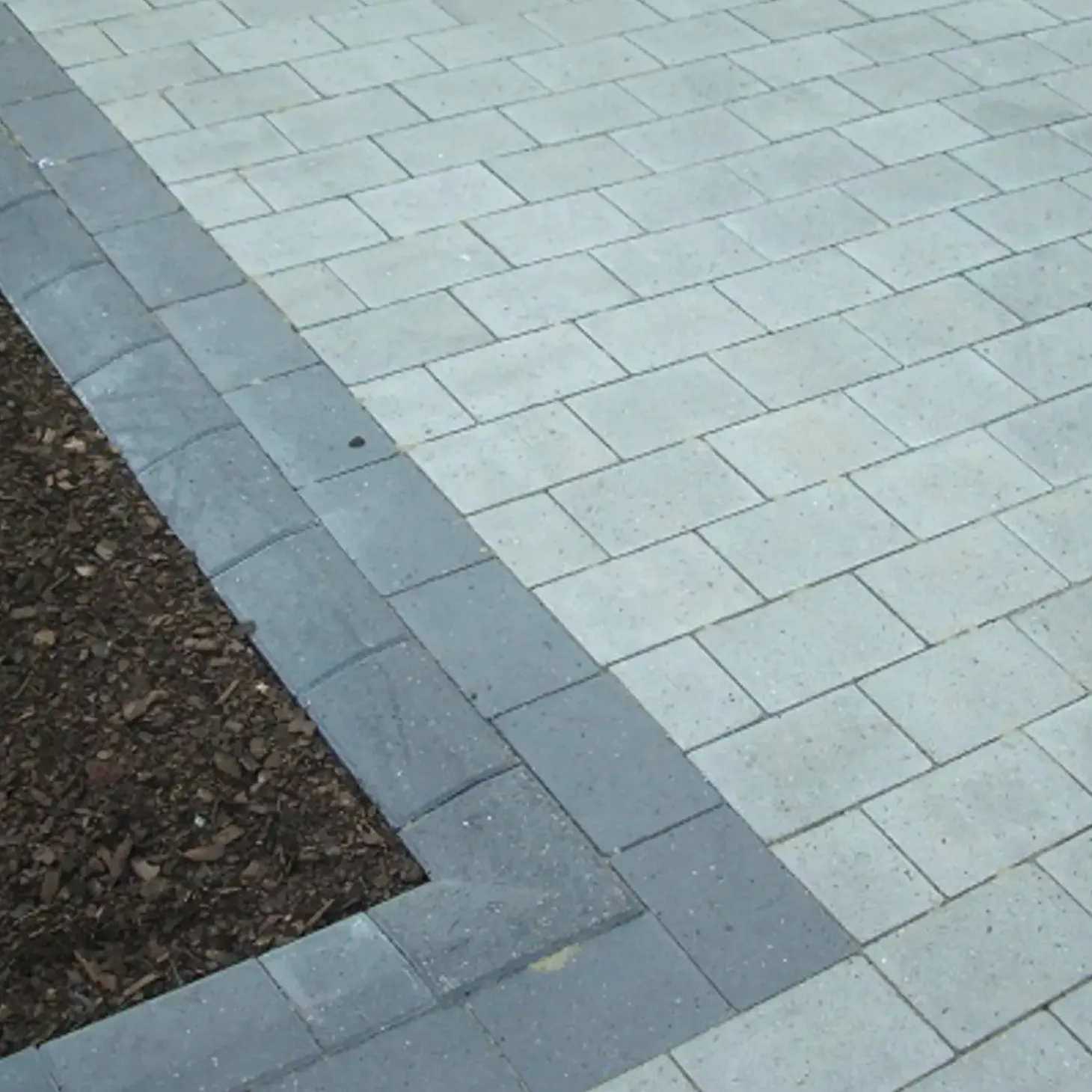 Herregårdssten skarpkantet grå 14x21x7 cm