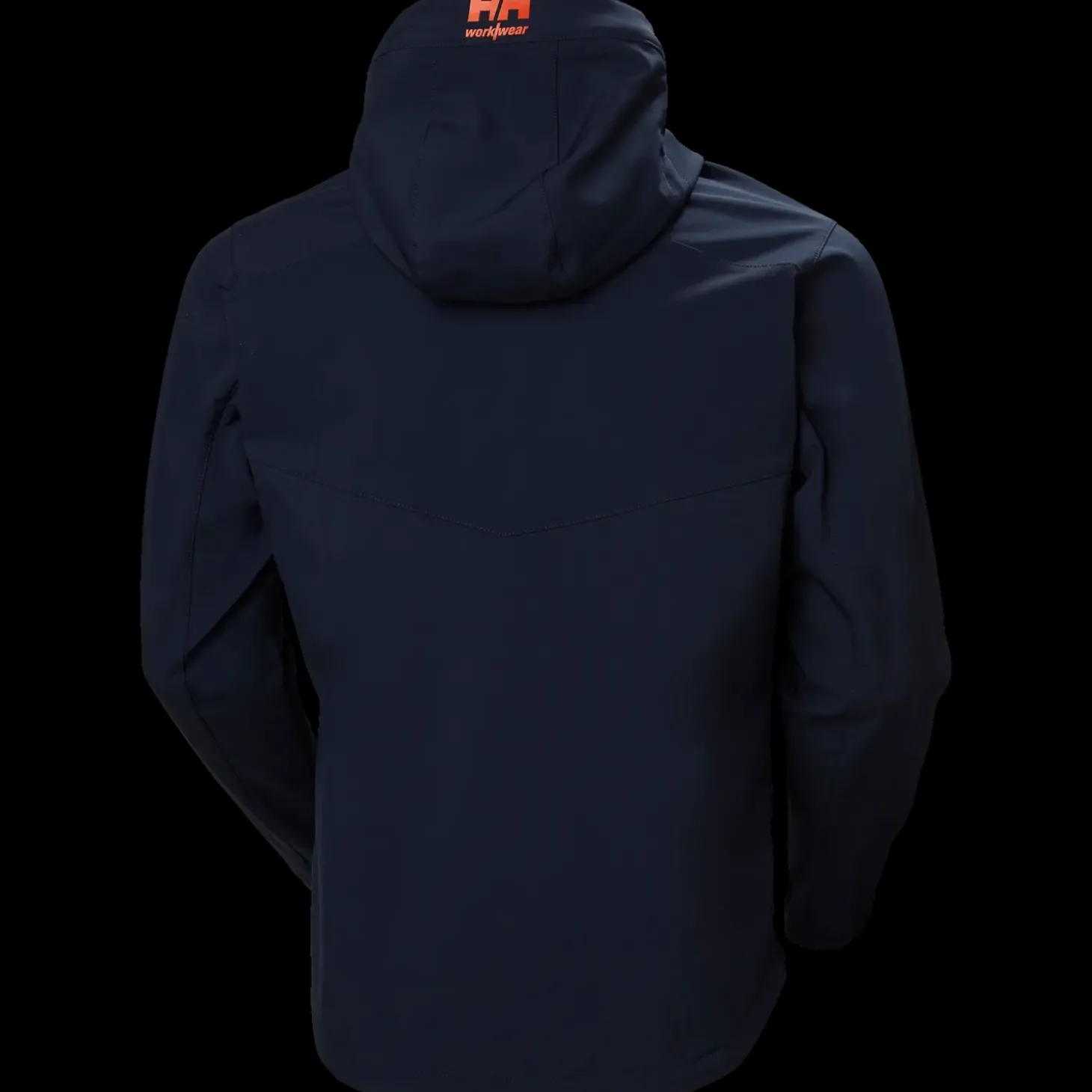 HH Workwear Evolution softshell m. hætte navy str. 2XL
