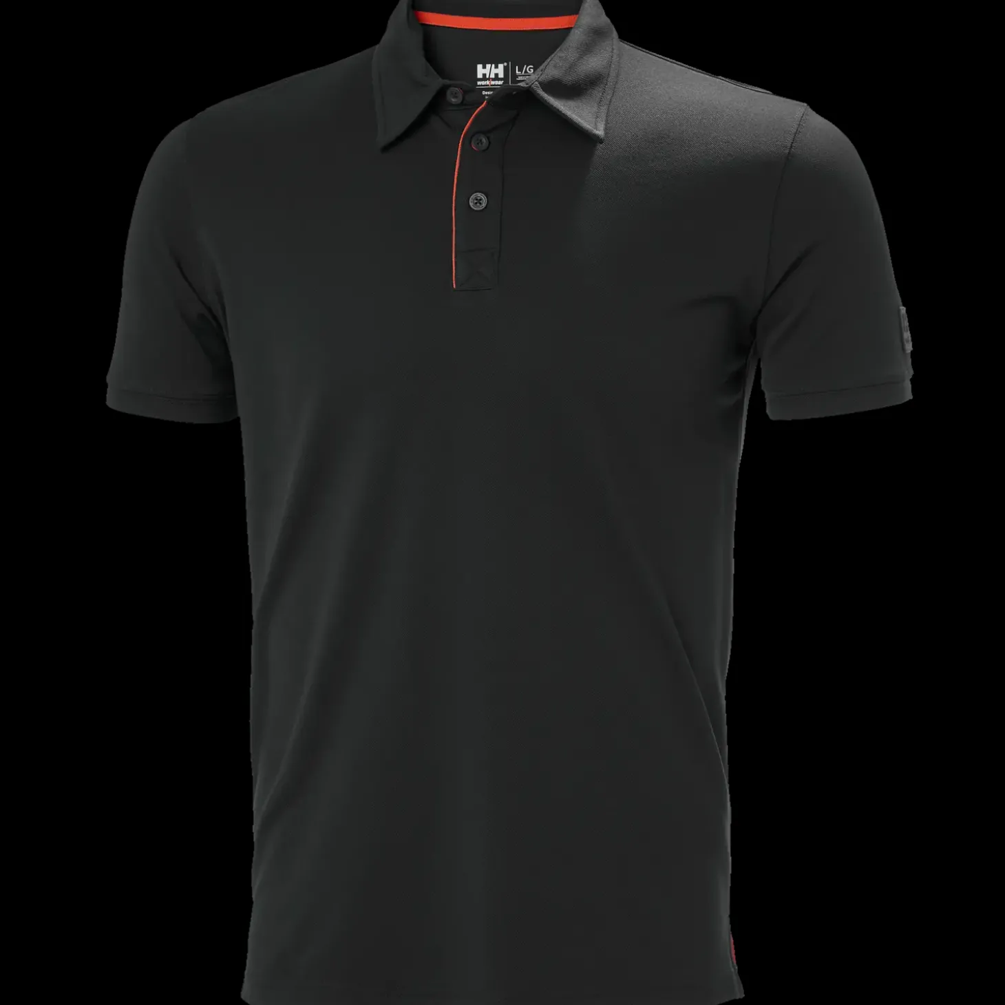 HH Workwear Kensington tech polo sort str. 2XL