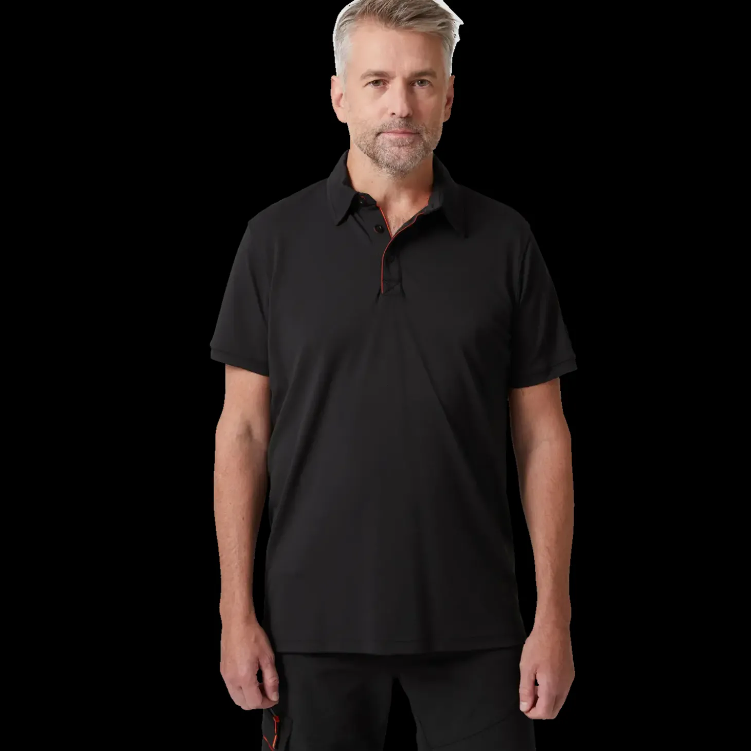 HH Workwear Kensington tech polo sort str. 2XL