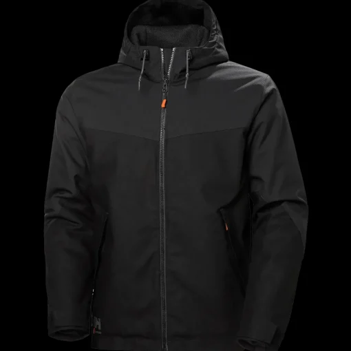 HH Workwear Oxford vinterjakke sort str. M