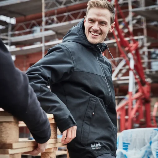 HH Workwear Oxford vinterjakke sort str. M
