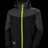 HH Workwear soft shell jakke Oxford Black/ebony str. L
