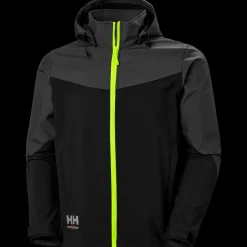 HH Workwear soft shell jakke Oxford Black/ebony str. L
