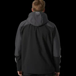 HH Workwear soft shell jakke Oxford Black/ebony str. L