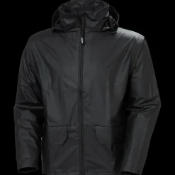 HH Workwear Voss regnjakke sort str. 3XL