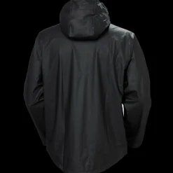 HH Workwear Voss regnjakke sort str. 3XL
