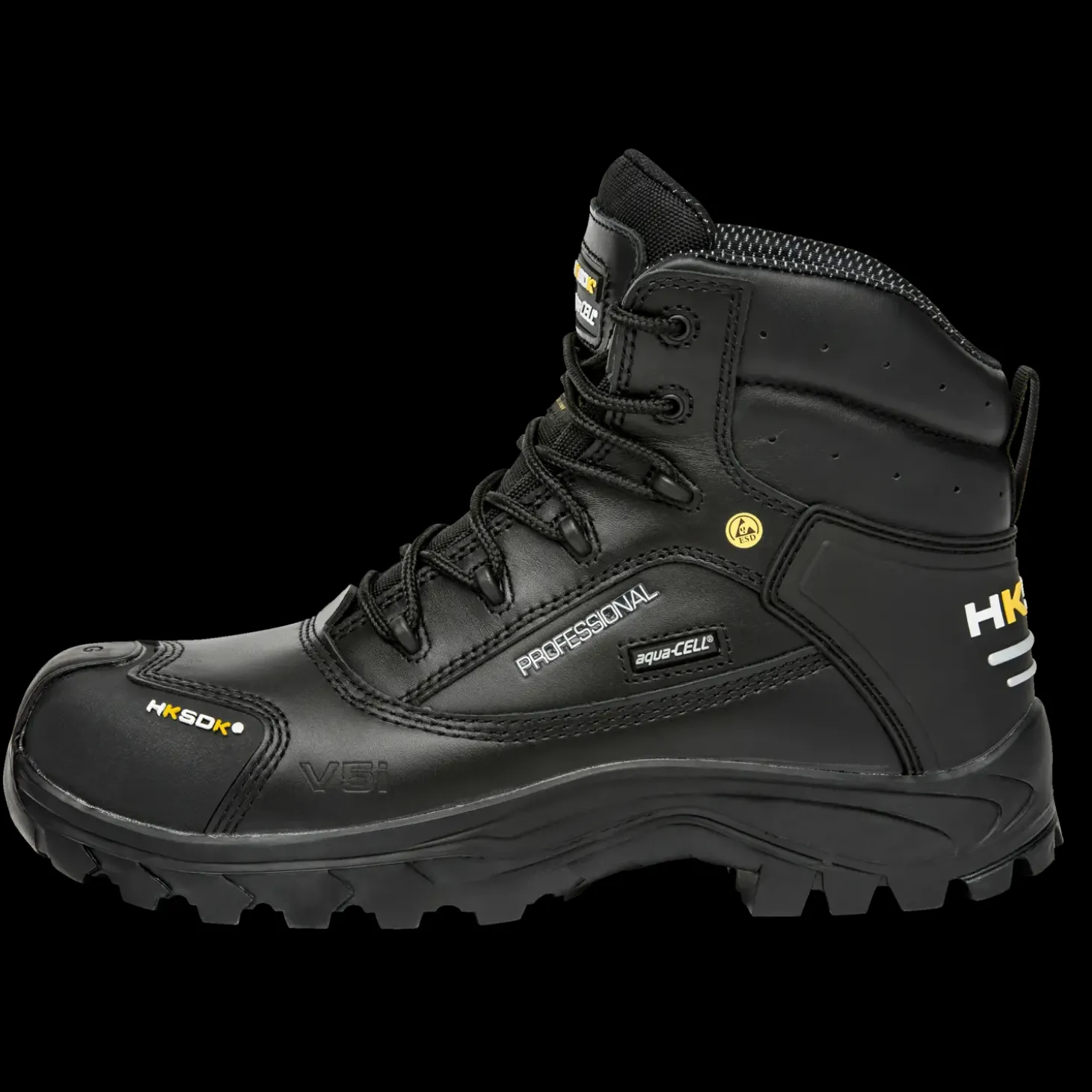 HKSDK V5i sikkerhedsstøvle sort str. 44
