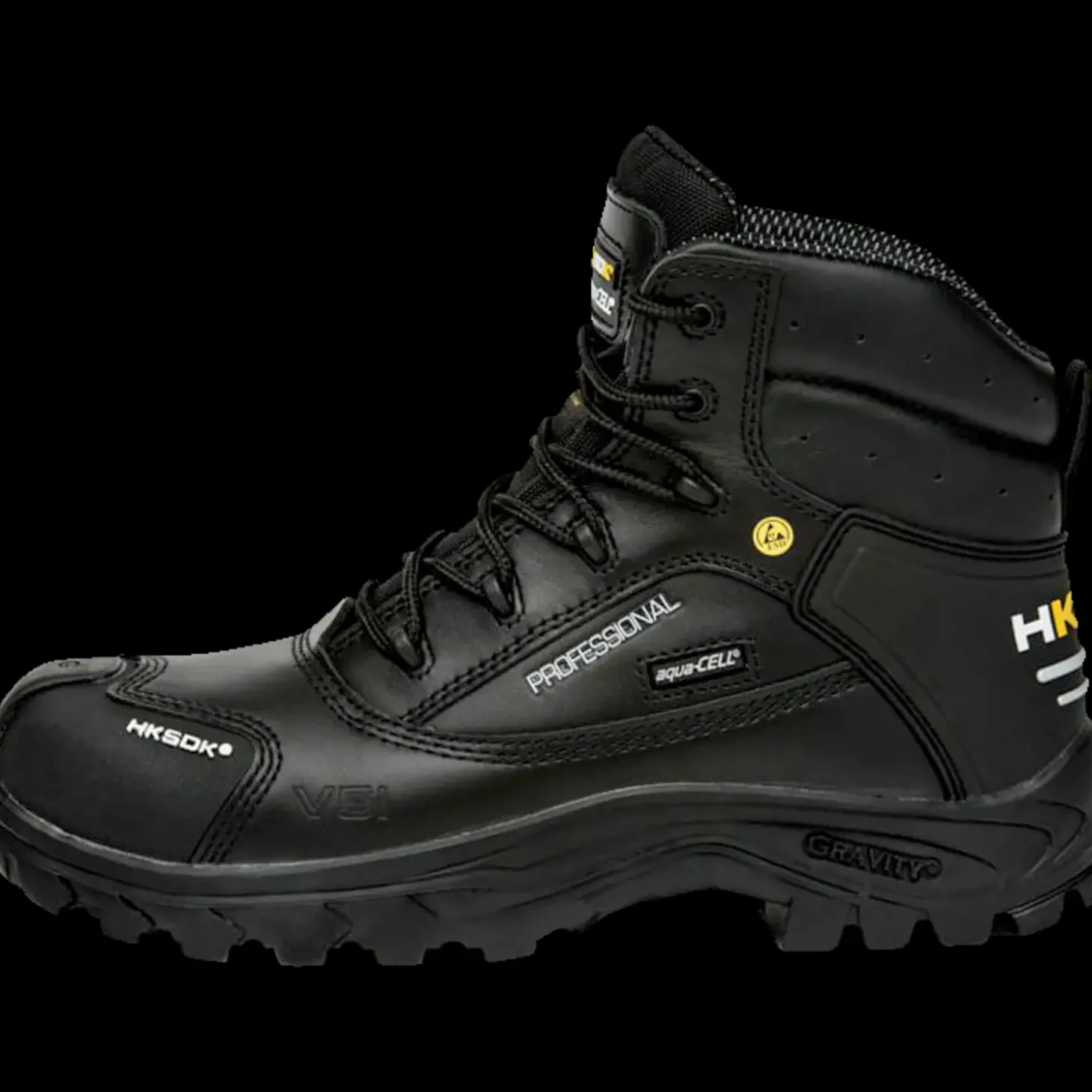 HKSDK V5i sikkerhedsstøvle sort str. 44