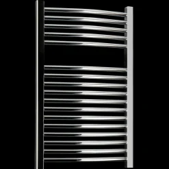 Håndklædetørrer i buet design 500x800 mm krom