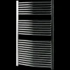 Håndklædetørrer i buet design 600x1200 mm krom