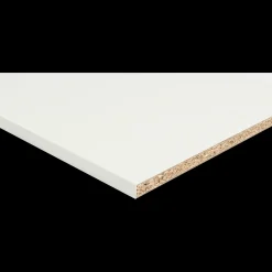 Hobbyplade hvid melamin 18x2500x200 mm