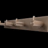 Home>it knagerække m/4 knager 280x40 mm rustfrit stål
