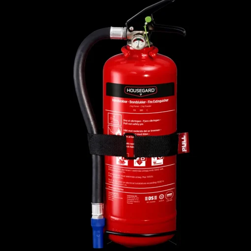 Housegard brandslukker pulver 2 kg 13A 89B ABC