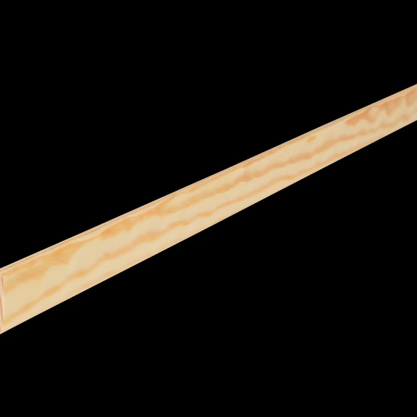 HT 47 fyr forkantliste 2 runde kanter 5x33x3000 mm