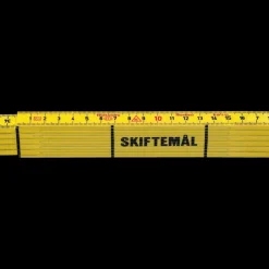 Hultafors G59-2 SM meterstok gul 2 meter 12 led