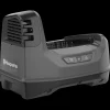 Husqvarna batterisæt med  B750X PACE batteri og C1800X Pace lader