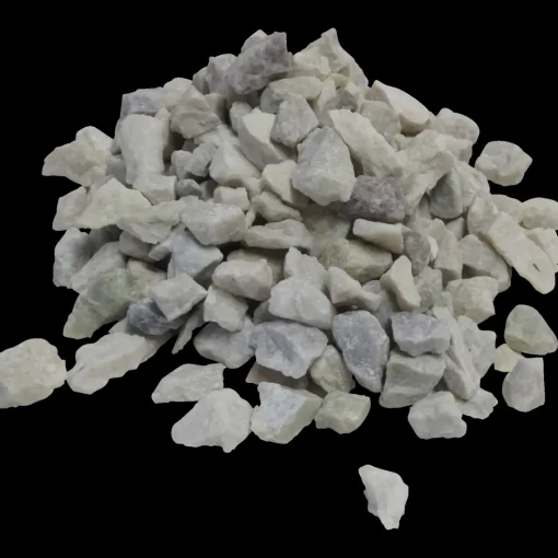Hvide granitskærver 8/11 mm BigBag á 1000 kg