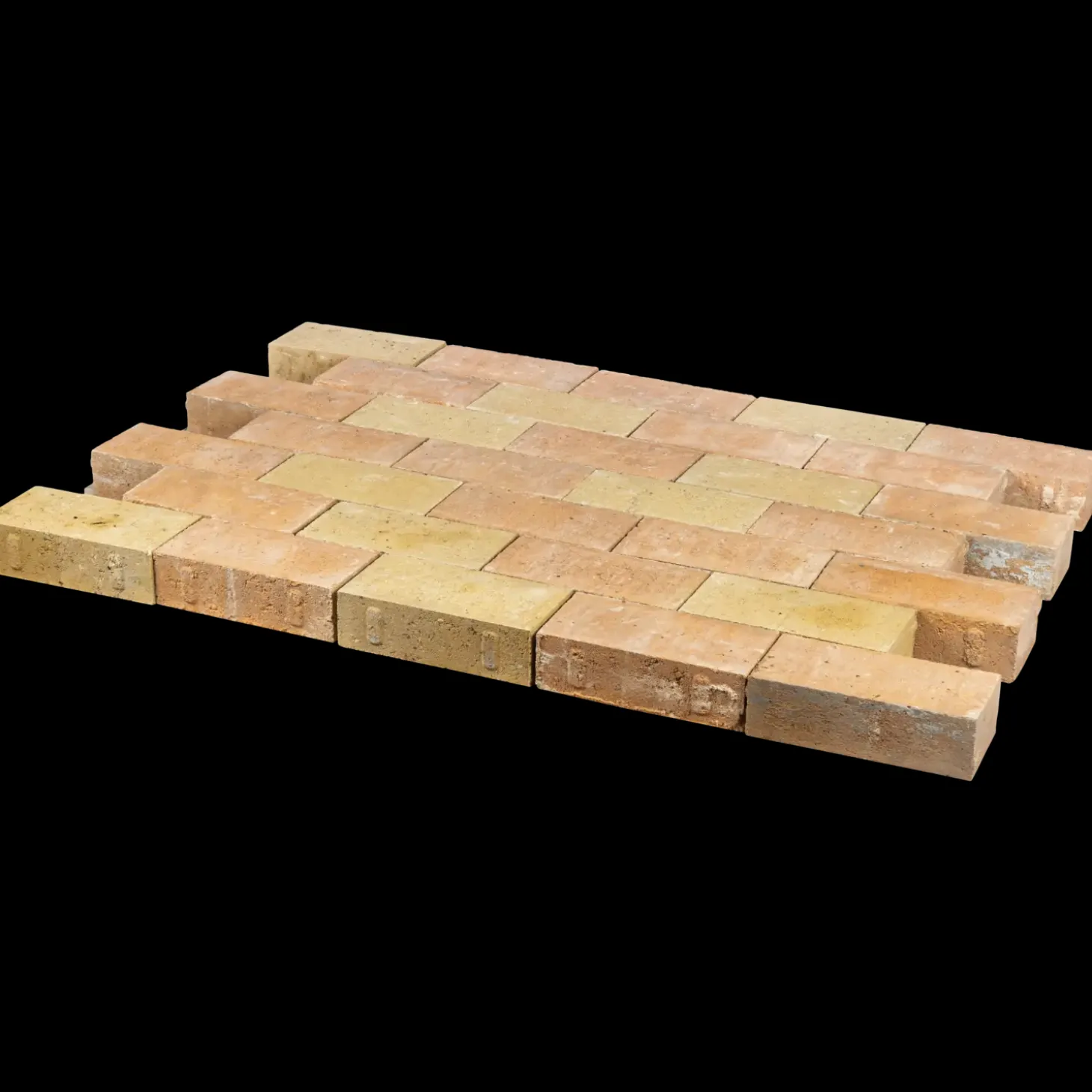 IBF Betonklinke M23, 11,5x23x6,5 cm gul teglmix