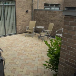 IBF Betonklinke M23, 11,5x23x6,5 cm gul teglmix