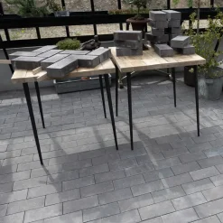 IBF Betonklinke M23 11,5x23x6,5 cm mokka teglmix normalsten