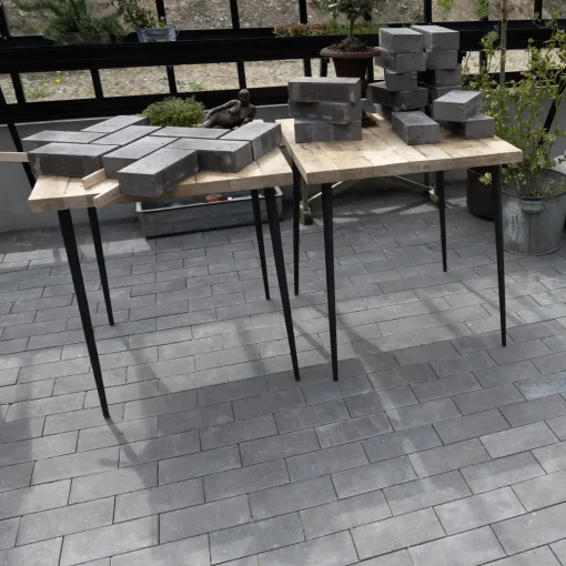 IBF Betonklinke M23 11,5x23x6,5 cm mokka teglmix normalsten