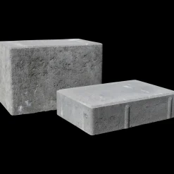 IBF Bondesten kantblok 14x21x14 cm grå