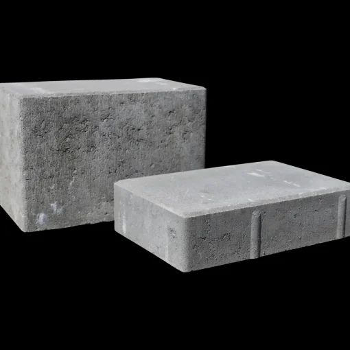 IBF Bondesten kantblok 14x21x14 cm grå