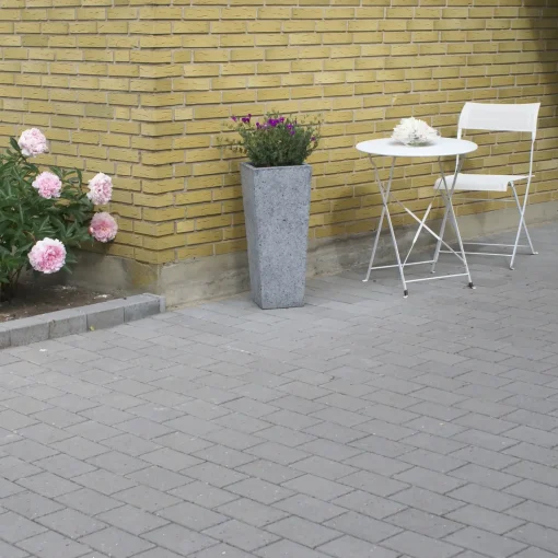 IBF Bondesten kantblok 14x21x14 cm grå