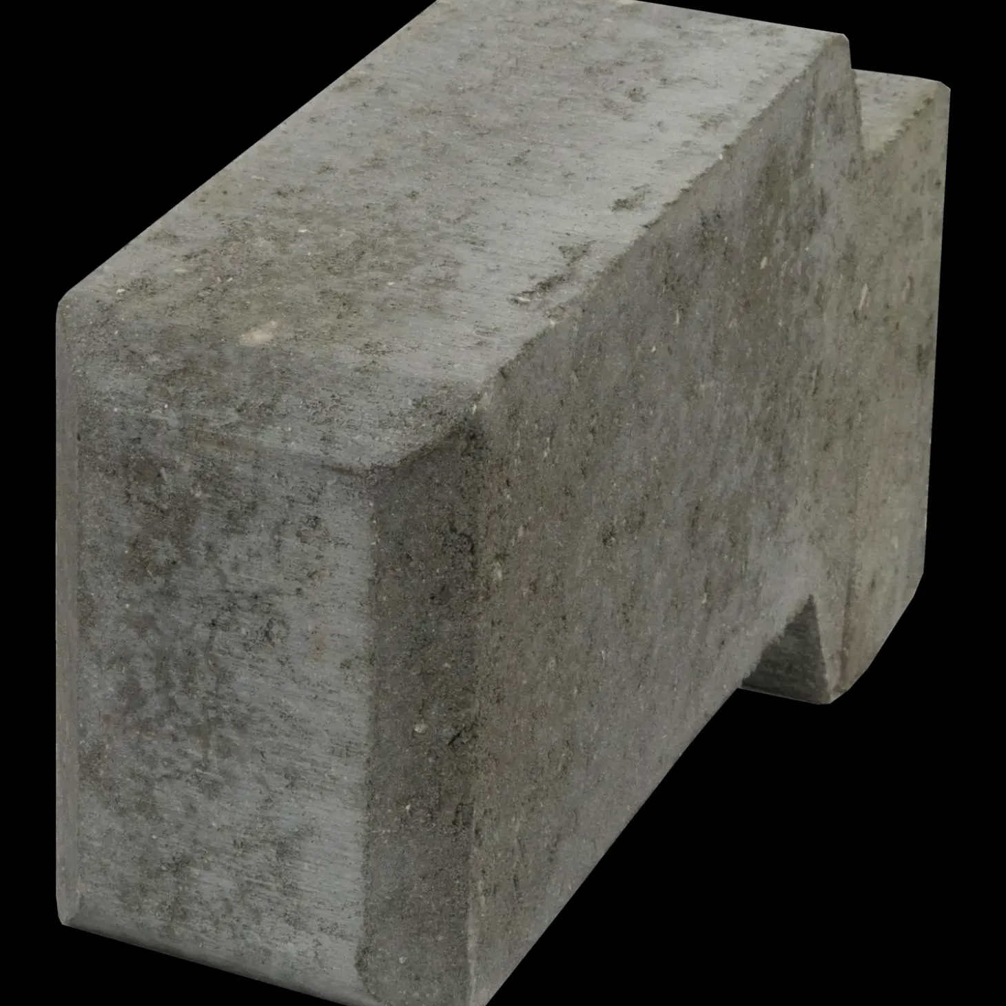 IBF Danblokke, 12,5x34x17 cm, grå