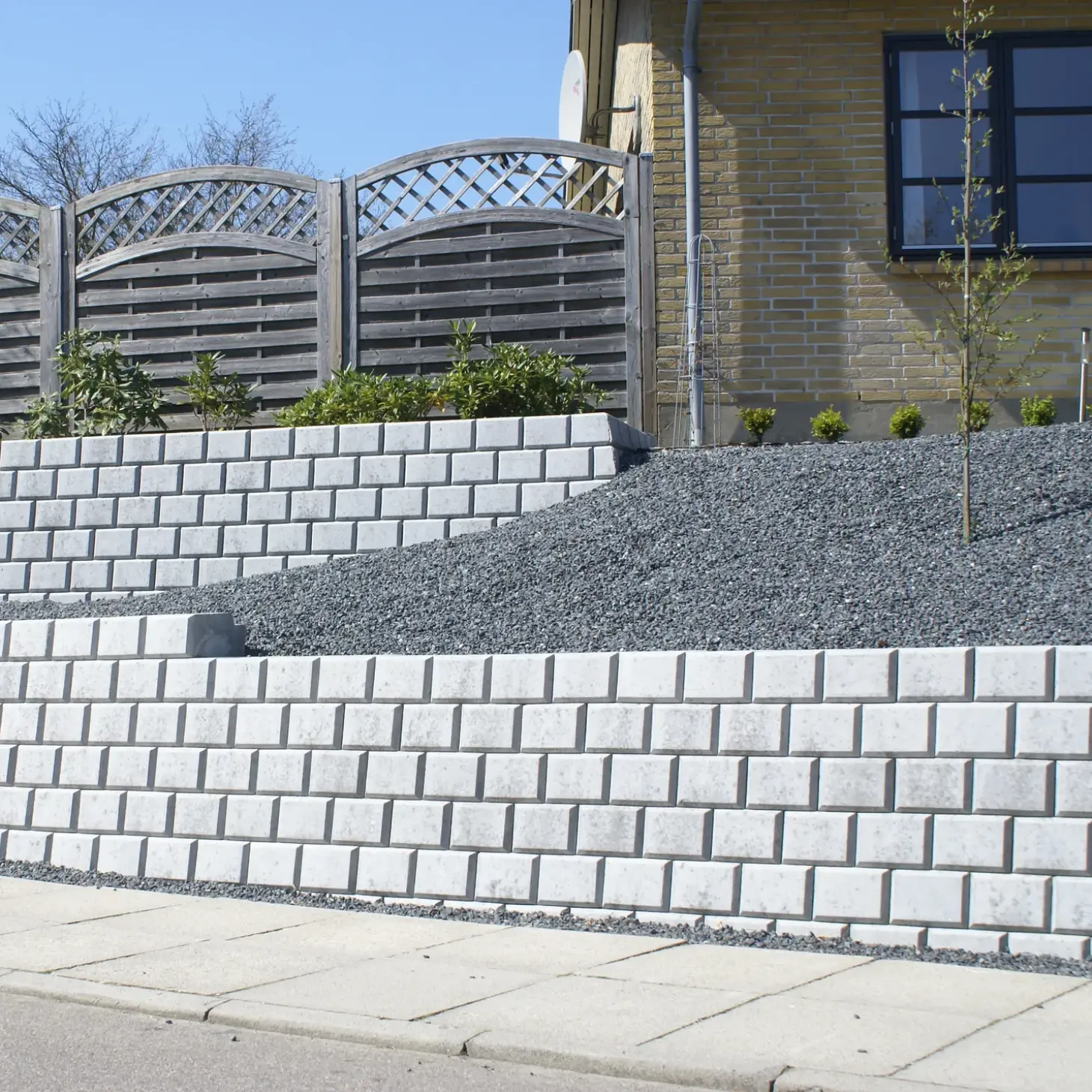 IBF Danblokke, 12,5x34x17 cm, grå