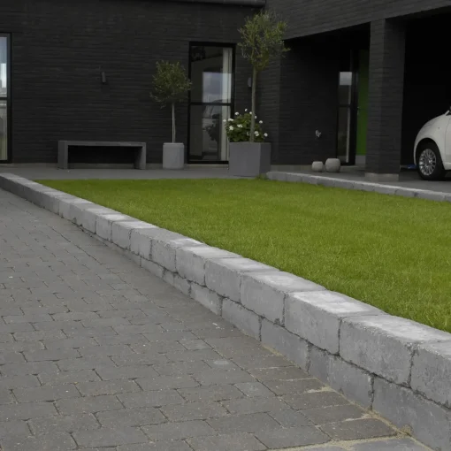 IBF Holmegaardsten®, halve, 14x10,5x5,5 cm, antracit