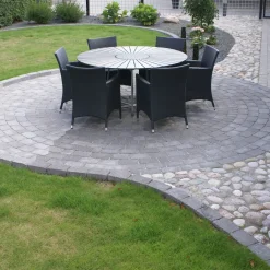 IBF Holmegaardsten®, Stor cirkelsten, 14x11x5,5, antracit