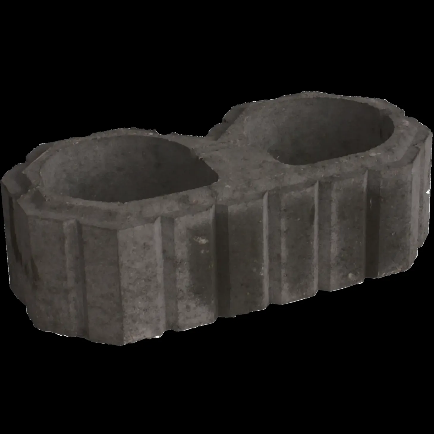 IBF plantesten Type 8, 50x25x15 cm, antracit