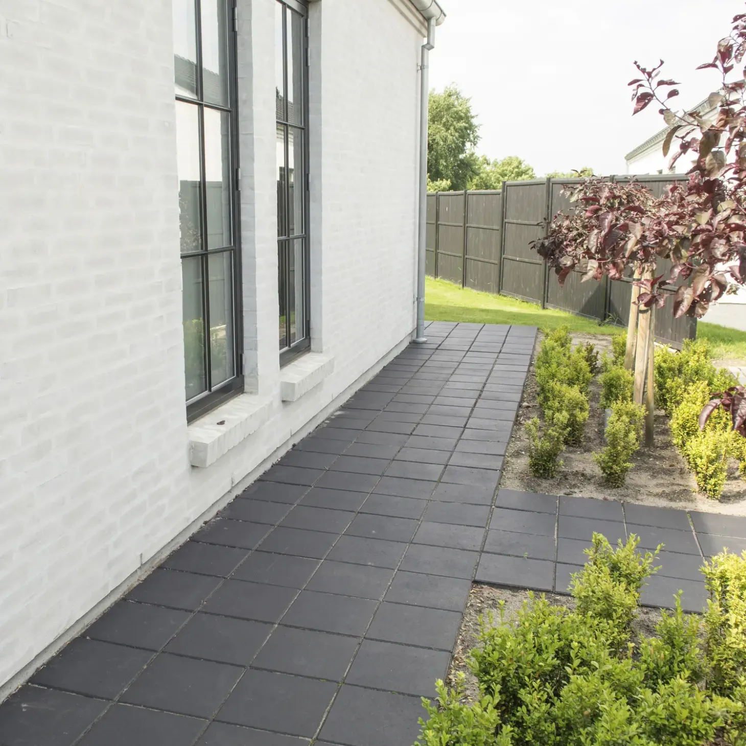 IBF Plus betonflise sort 30x30x6 cm