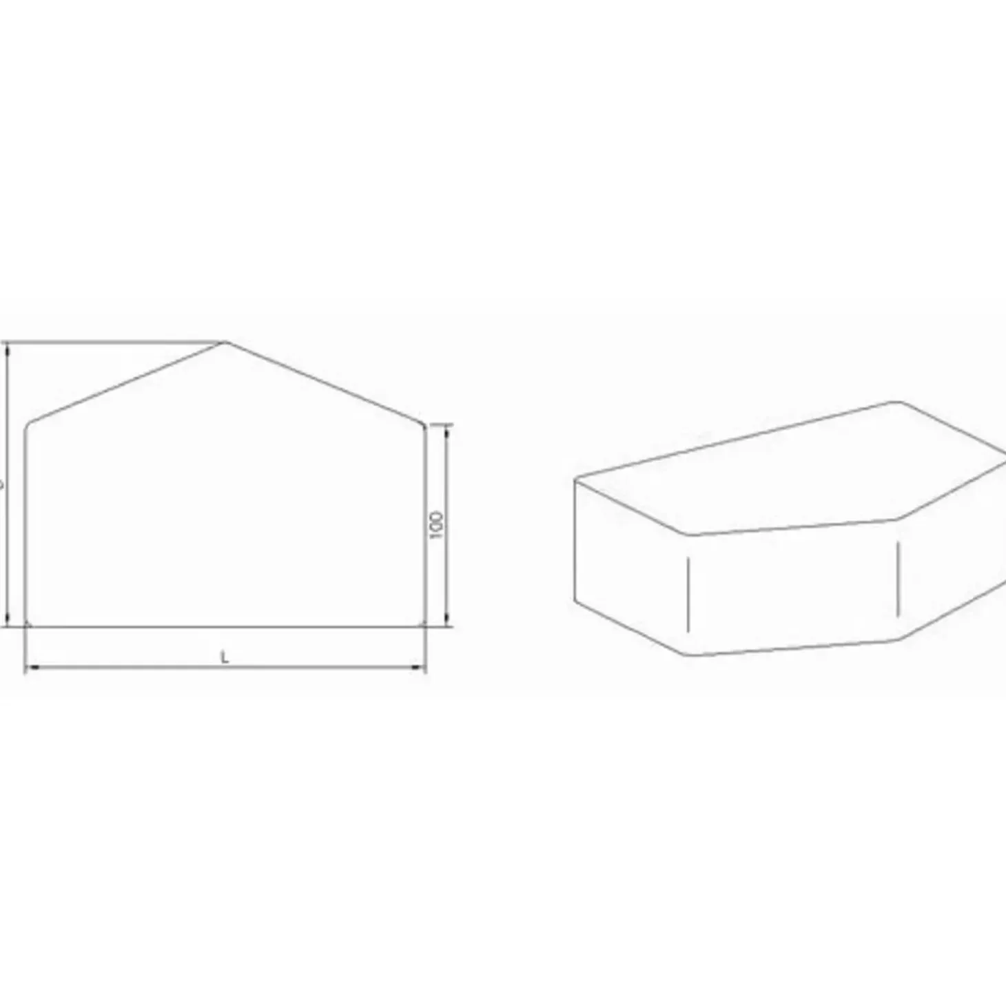 IBF SF®-Sten slutsten grå 6cm
