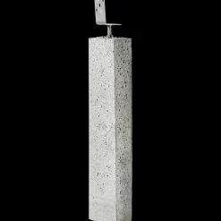 IBF stolpebæringer vinkel 12x15x80 cm grå