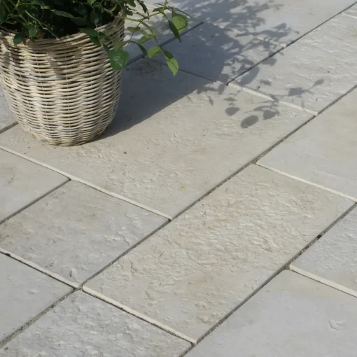 IBF Struktur lys sand 60x60x4 cm (type 5)