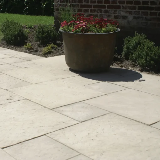 IBF Struktur lys sand 60x60x4 cm (type 5)