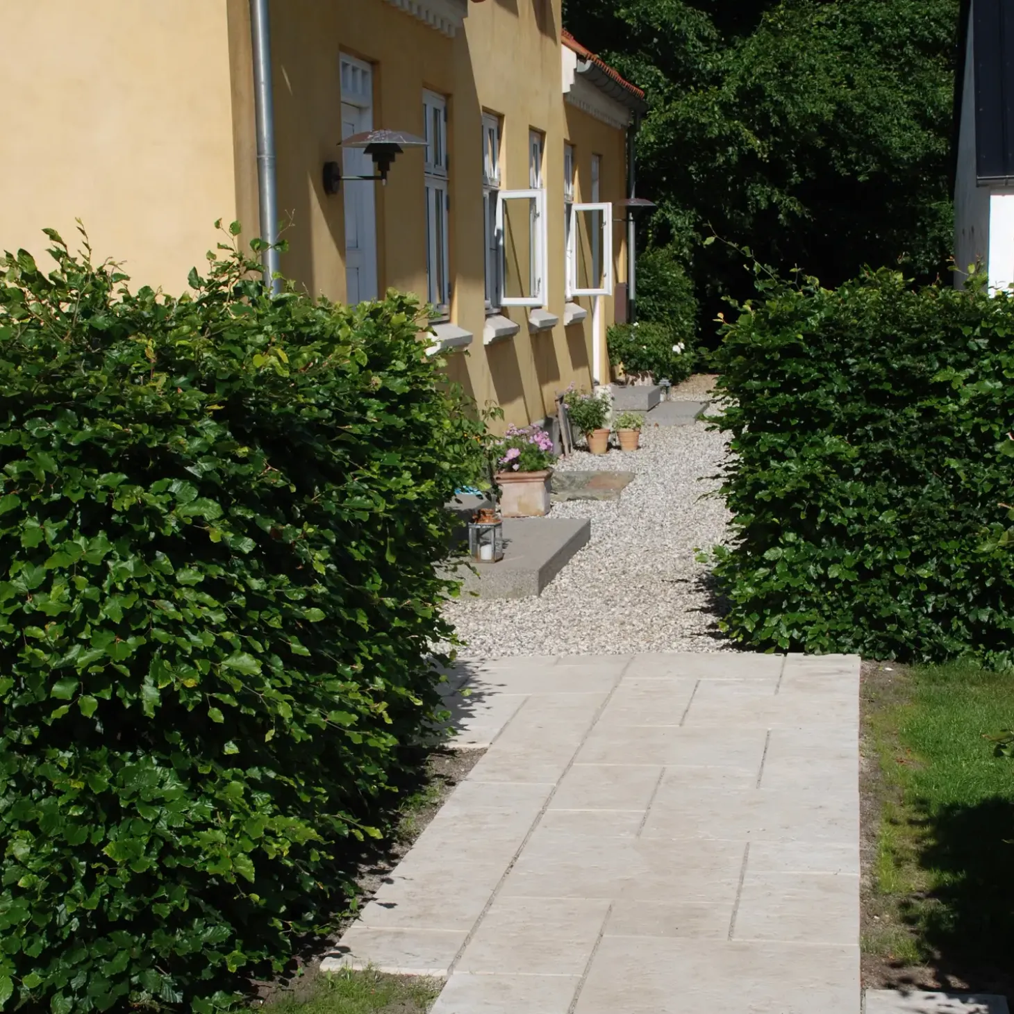 IBF Struktur lys sand 30x30x4 cm