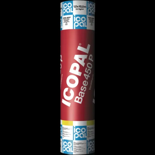 Icopal Base 450 P underpap i rll. á 1x8 m