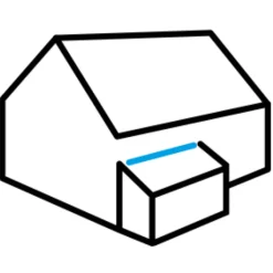 Icopal facadeinddækningsprofil 2C 1m