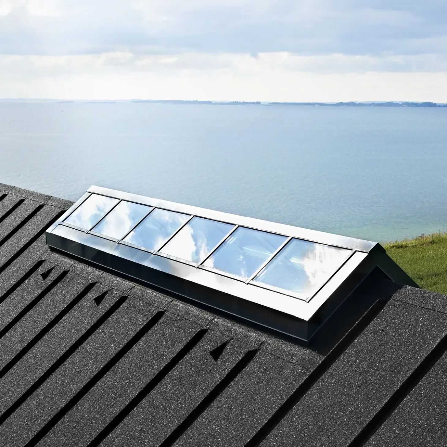 Icopal Top 500 P tagpap sort i rll. á 0,33x7,5 m