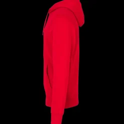 ID Core herre hoodie med lynlås rød str. XL