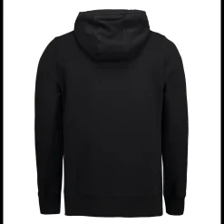 ID Core herre hoodie med lynlås sort str. 2XL