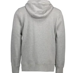 ID Core herre hoodie med lynlås grå melange str. XL