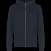 ID Core herre hoodie med lynlås navy str. 2XL