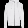 ID Core herre hoodie med lynlås hvid str. XL