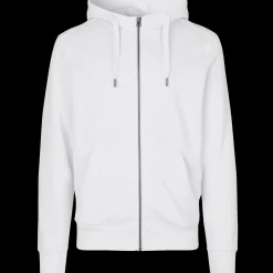 ID Core herre hoodie med lynlås hvid str. XL
